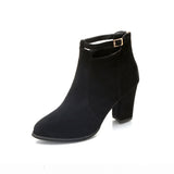 High-heeled Martin Boots For Women