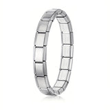 Stainless Steel Handmade Free-combination Blank Modular Bracelet
