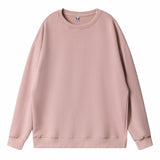 Solid-color Plain Sweatshirt For Men And Women