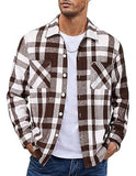 Button Up Casual Retro AutumnWinter Mens Shirt
