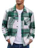 Button Up Casual Retro AutumnWinter Mens Shirt